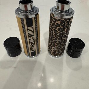Two Travel Christian Dior Perfume Holder Sleeves